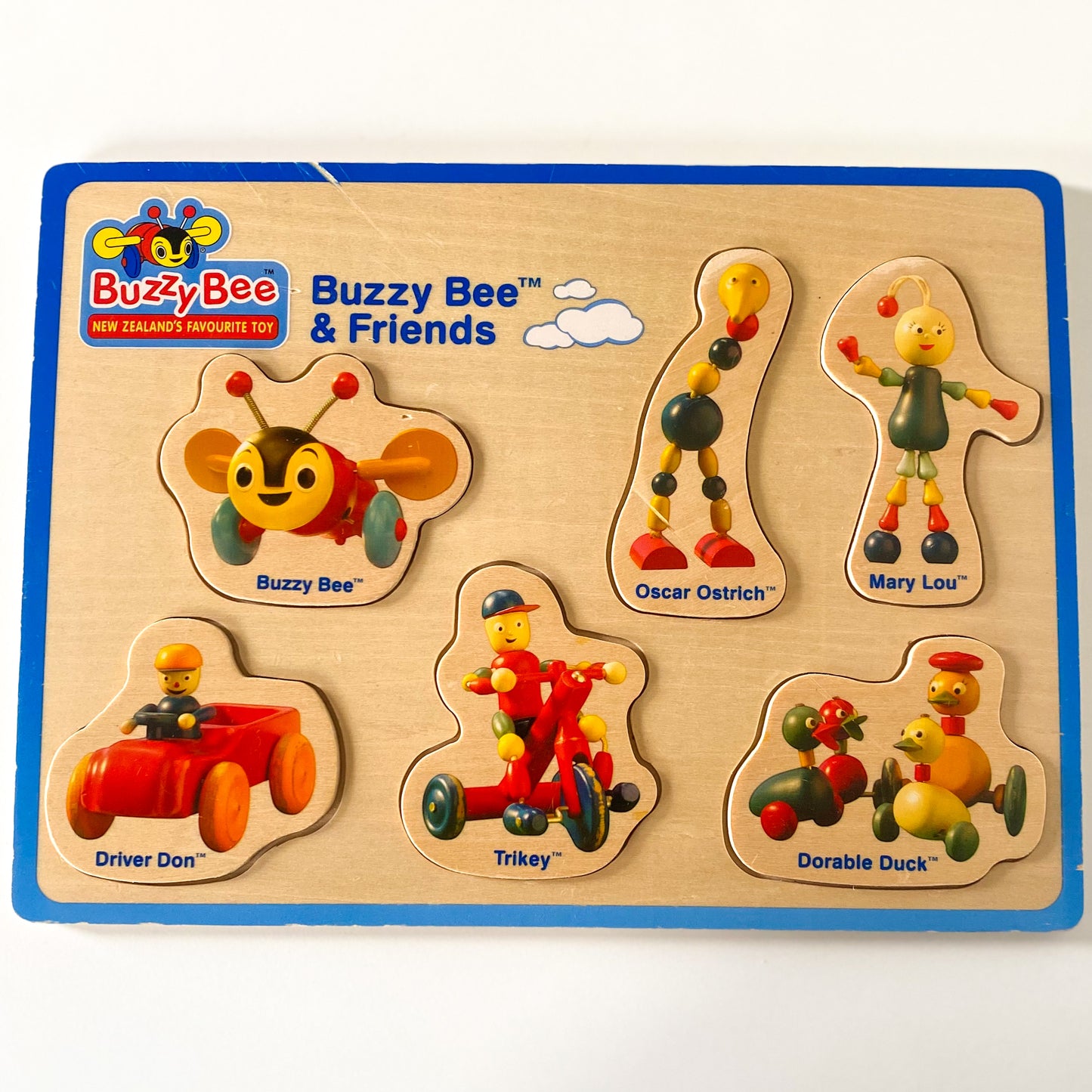 Buzzy Bee Wooden Puzzle