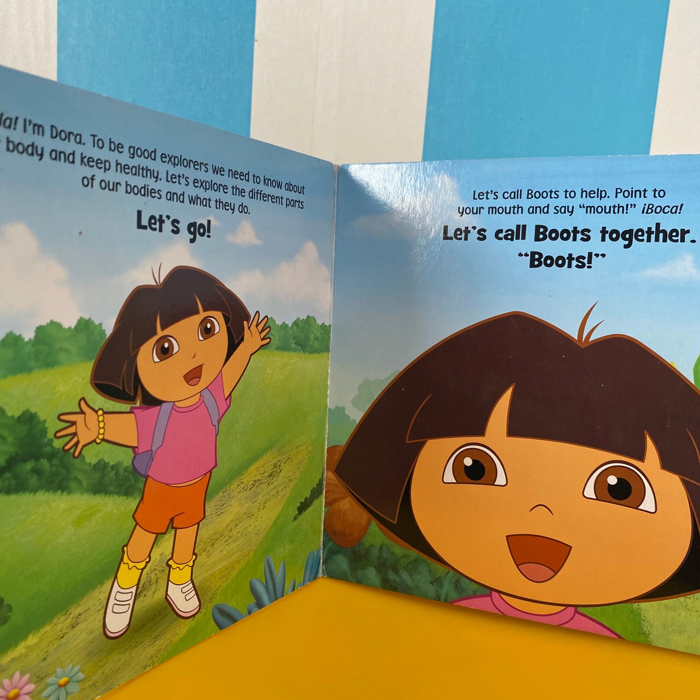 Dora The Explorer My Body Board Book