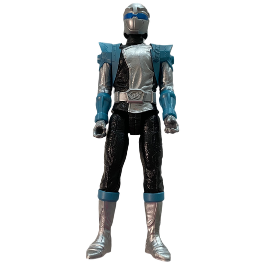 Power Rangers Beast Morphers Silver Ranger Action Figure
