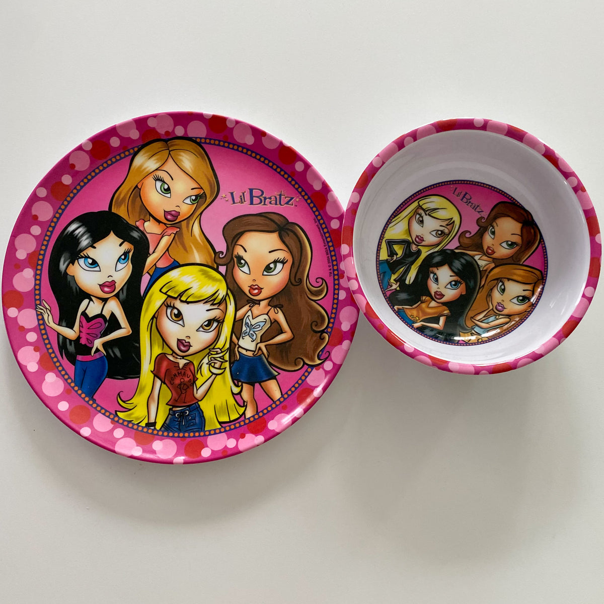 Bratz Melamine Plate & Bowl