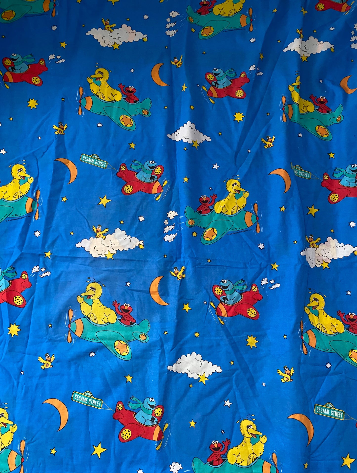 Vintage Sesame Street Reversible Single Duvet Cover