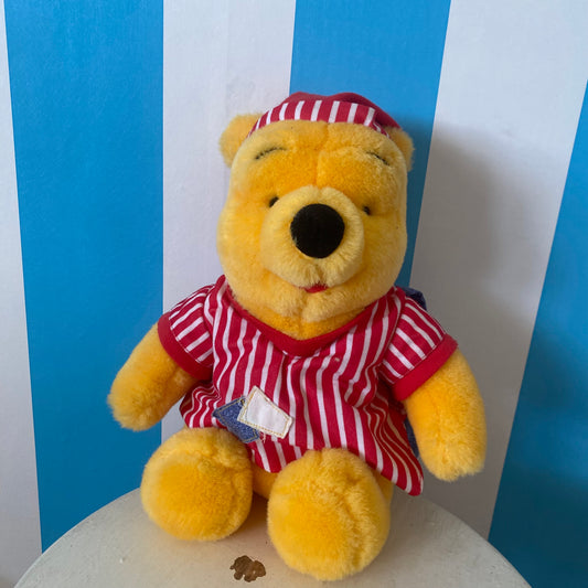 Vintage Bedtime Winnie The Pooh Plush