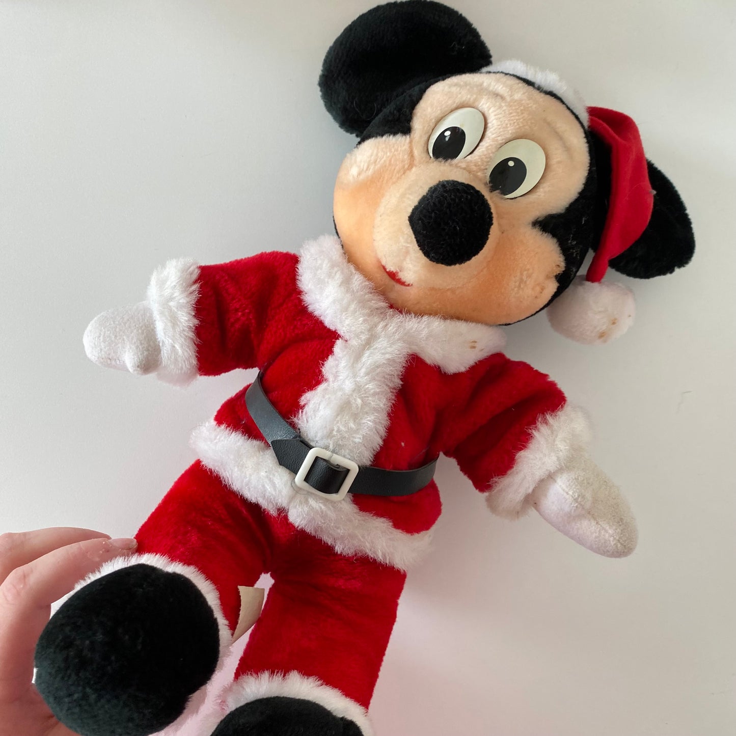 Vintage Mickey Mouse Christmas Plush