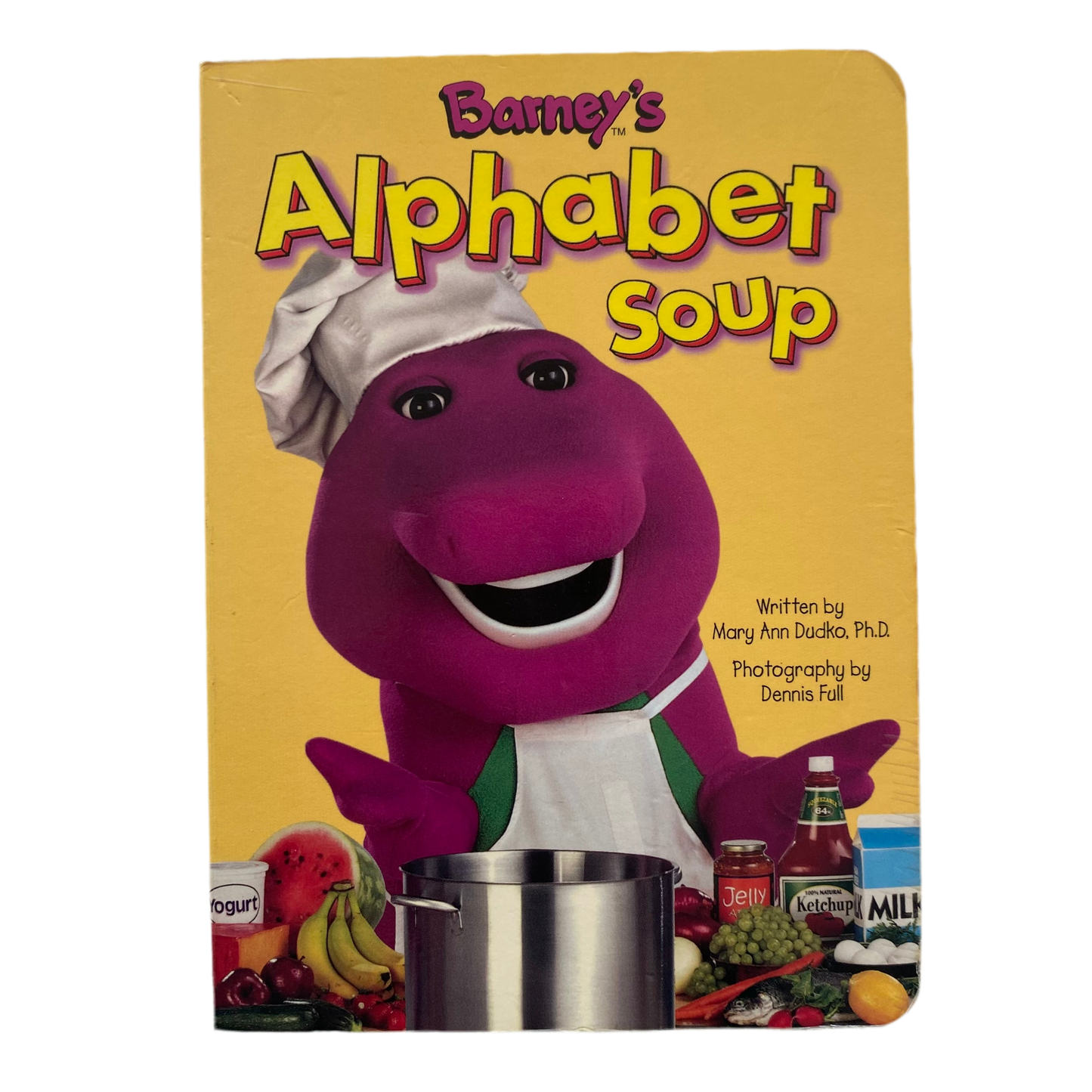 Barney Alphabet Soup Book