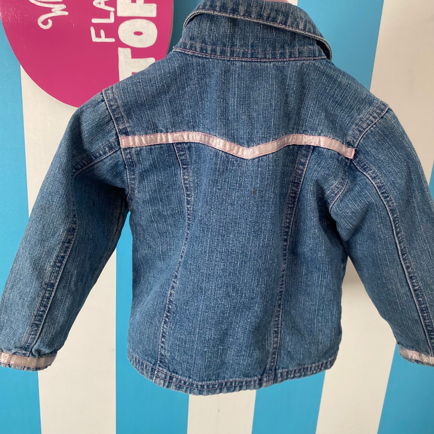Vintage Teeny Weeny Denim Jacket - Size 1
