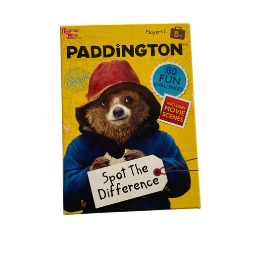 Paddington Bear Spot The Difference Game