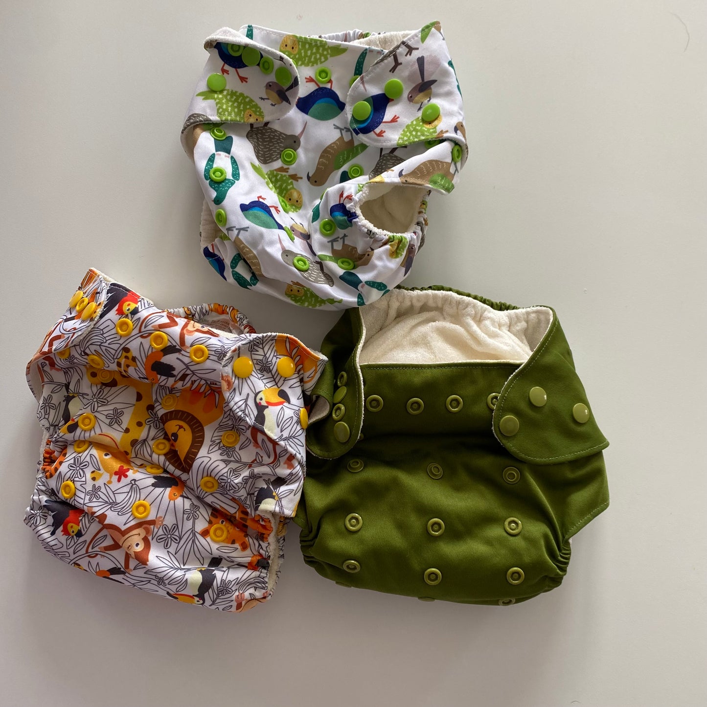 Bear & Moo Bamboo Reusable Nappies