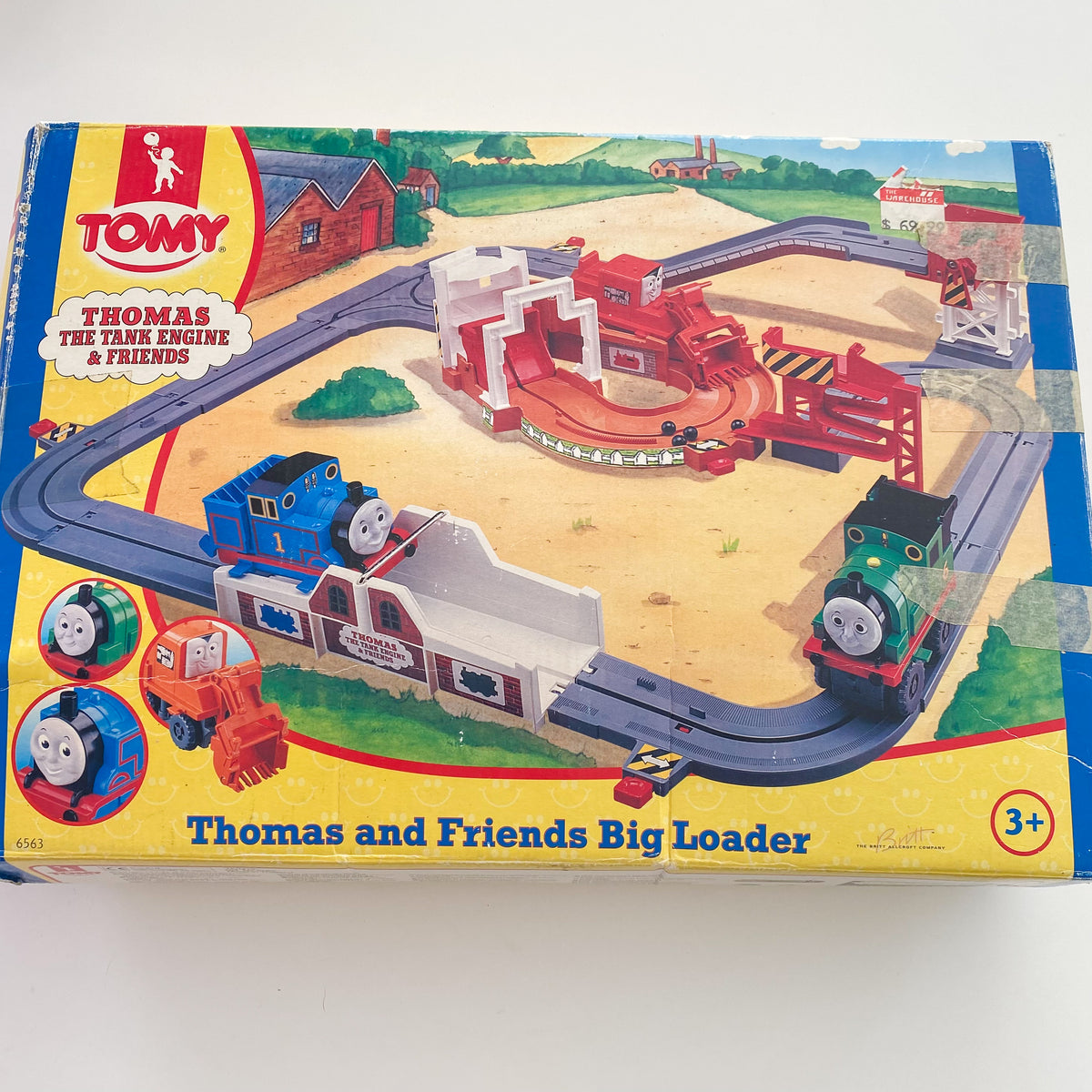 Vintage Thomas The Tank Engine TOMY Track Set (Missing Pieces)