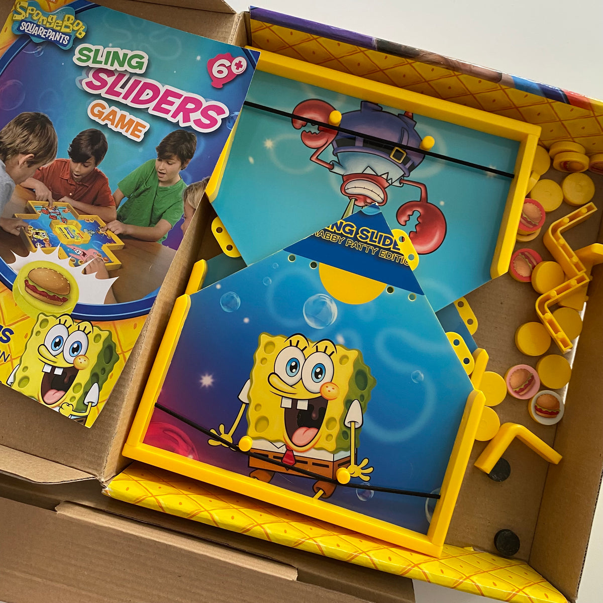 SpongeBob Sliding Sliders Game
