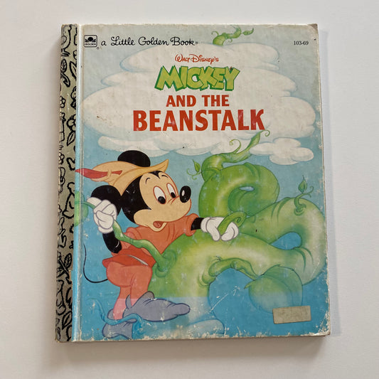 Book - Little Golden Mickey & The Beanstalk