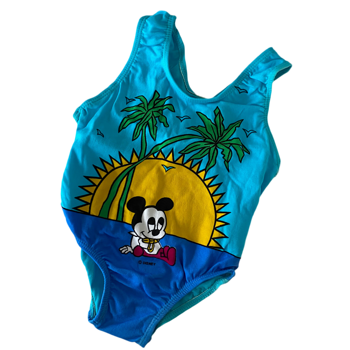 Vintage Disney Mickey Baby Swimsuit - Size 1
