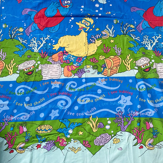 Vintage Sesame Street Single Duvet Cover