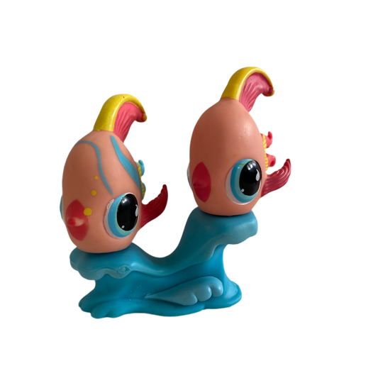 Littlest Pet Shop #884 #623 Angel Fish & Wave Display