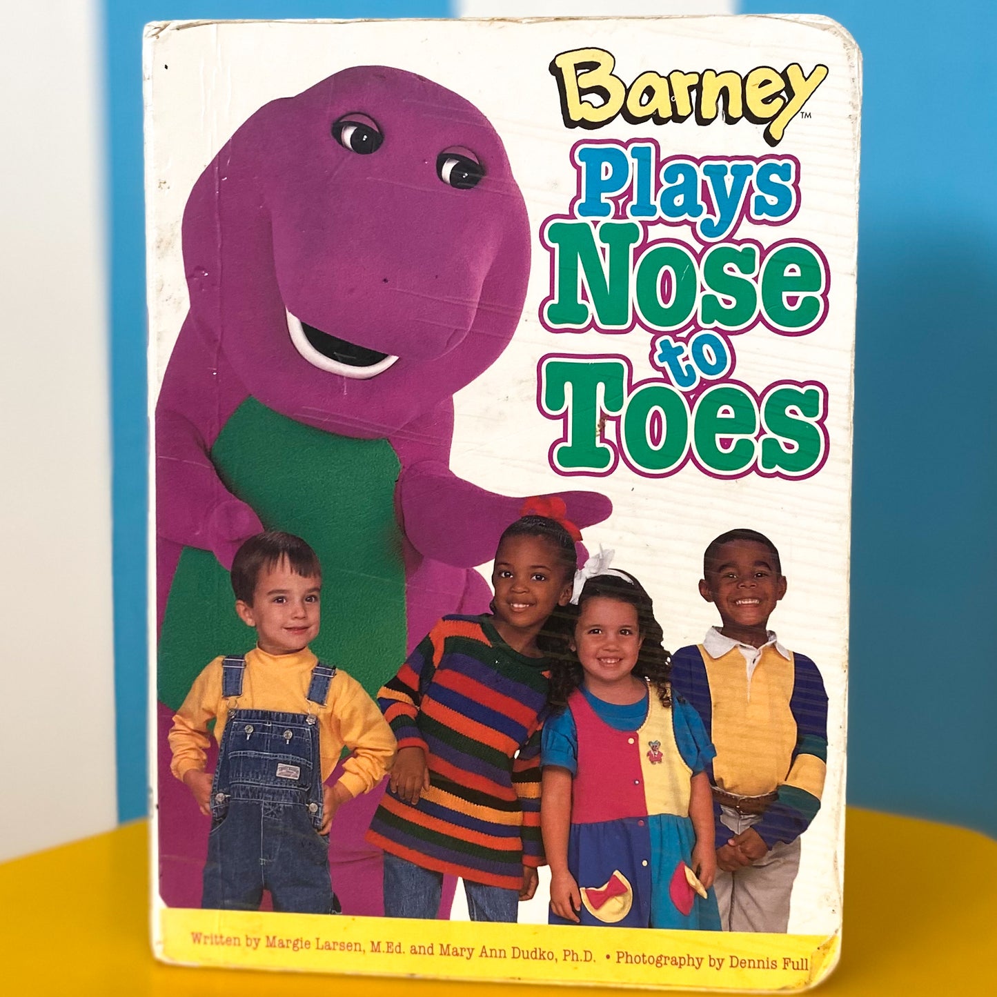 Barney Plays Nose To Toes Book