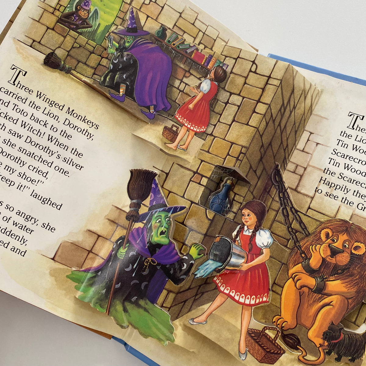 Vintage The Adventures In Oz Pop Up Book