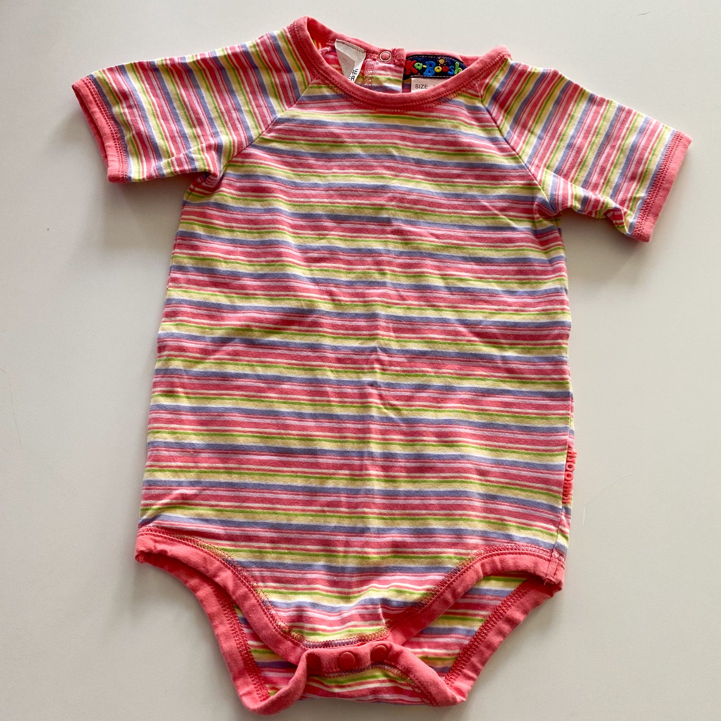Vintage Ka-Boosh Stripe Bodysuit - Size 1
