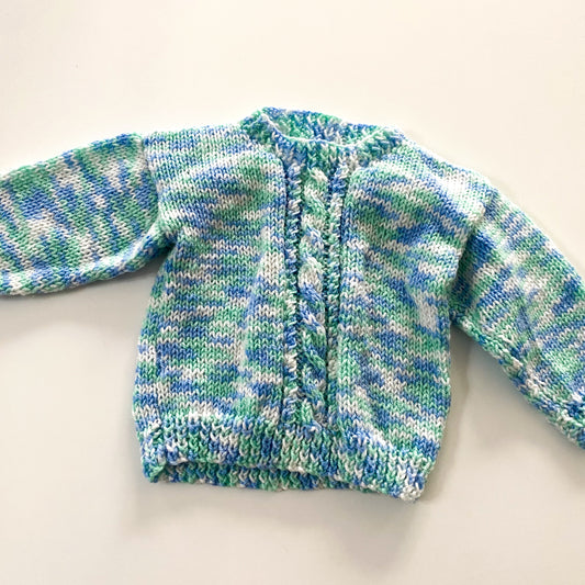 Handmade Knit Jumper - Size 12M