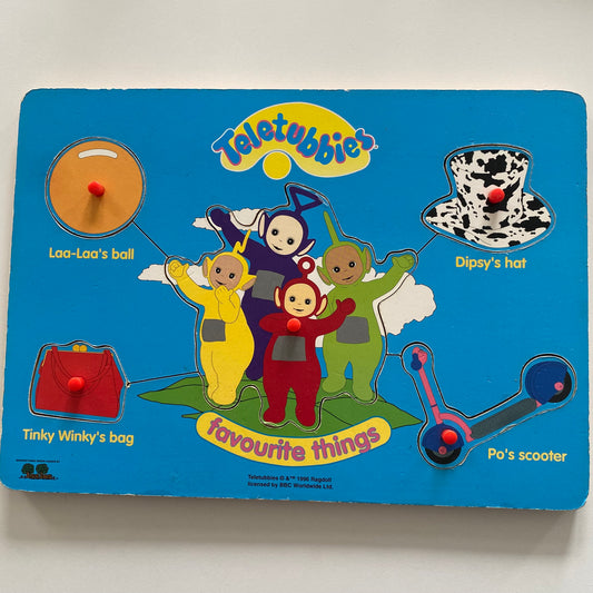 Wooden Puzzle - Vintage Teletubbies