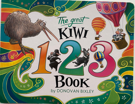 The Great Kiwi 123 Board Book