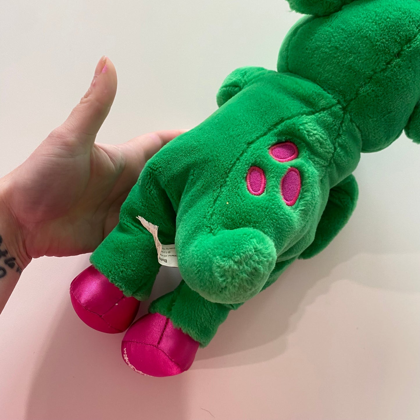 Vintage Barney Baby Bop Plush
