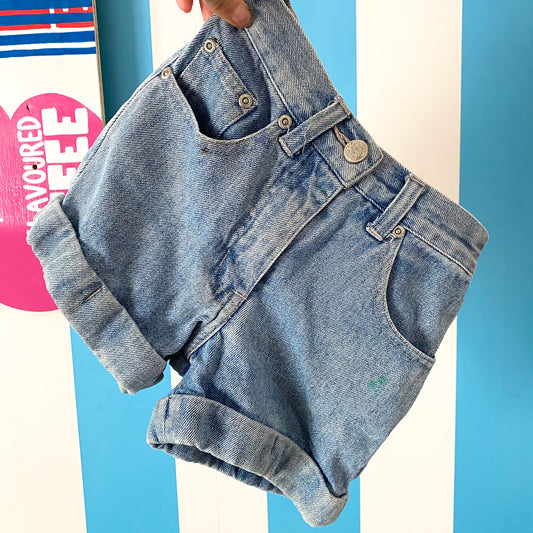 Vintage Pumpkin Patch Denim Shorts - Size 3