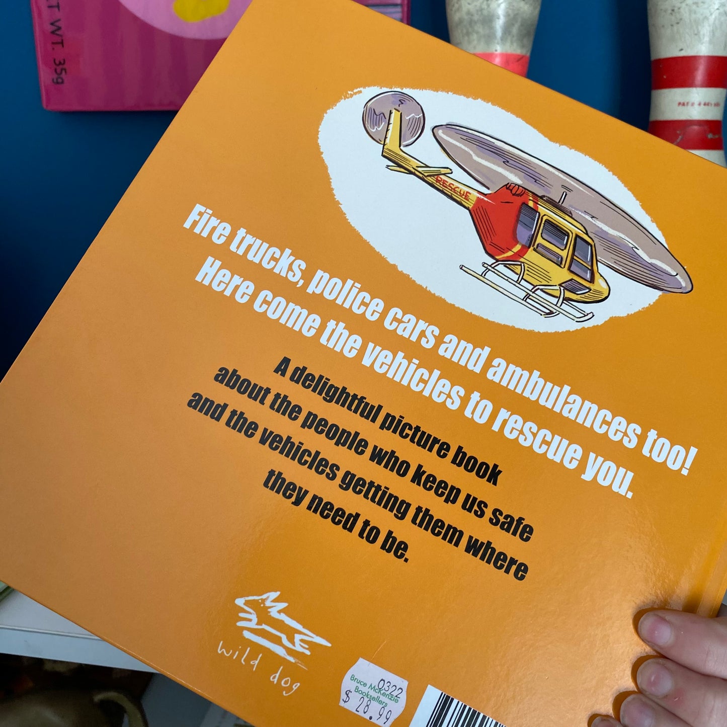 Emergency! Emergency! Vehicles To The Rescue Book