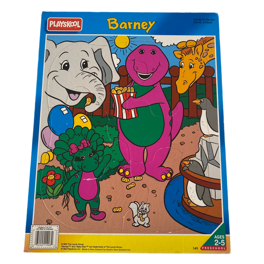 Vintage Barney Puzzle