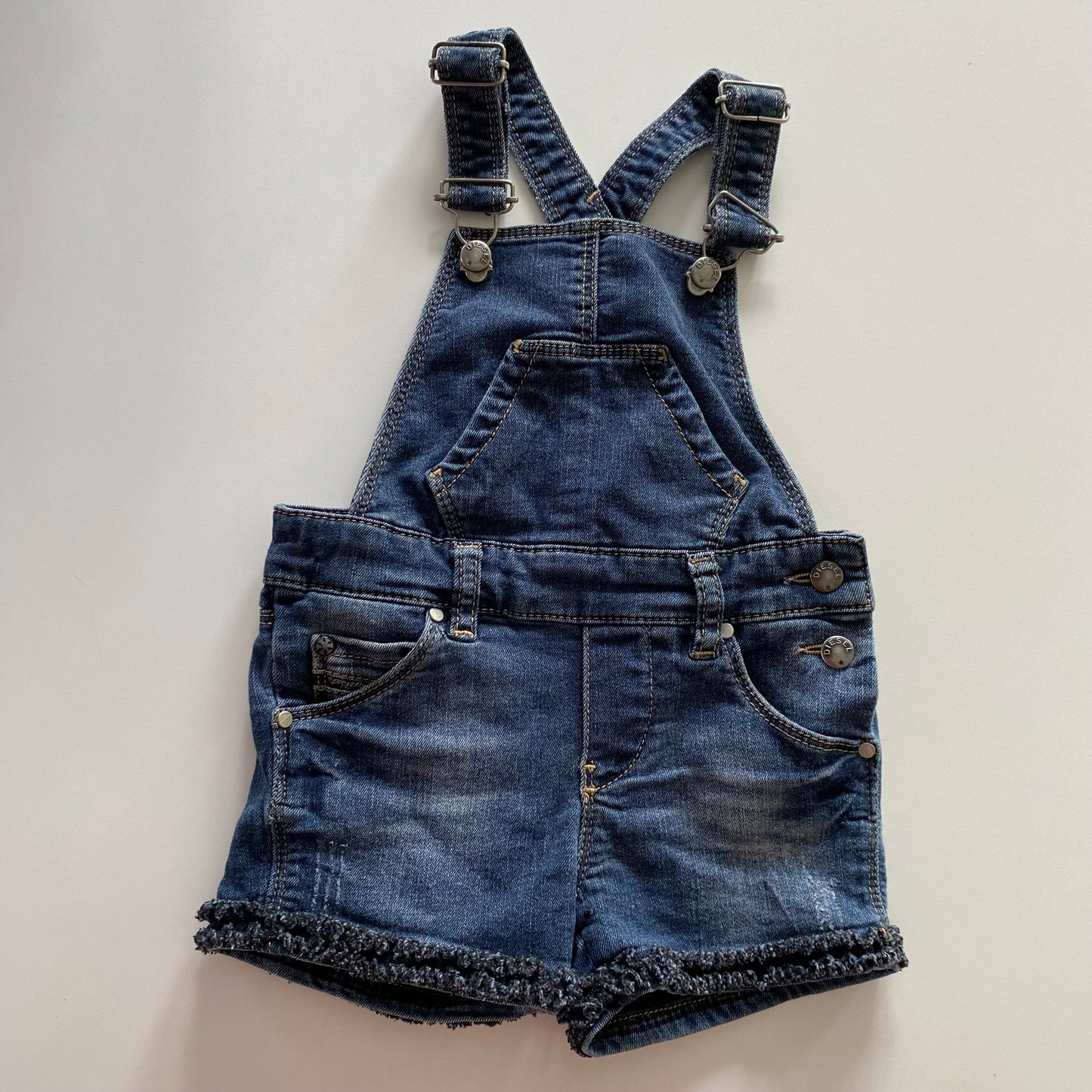 Diesel Denim Shortalls - Size 1