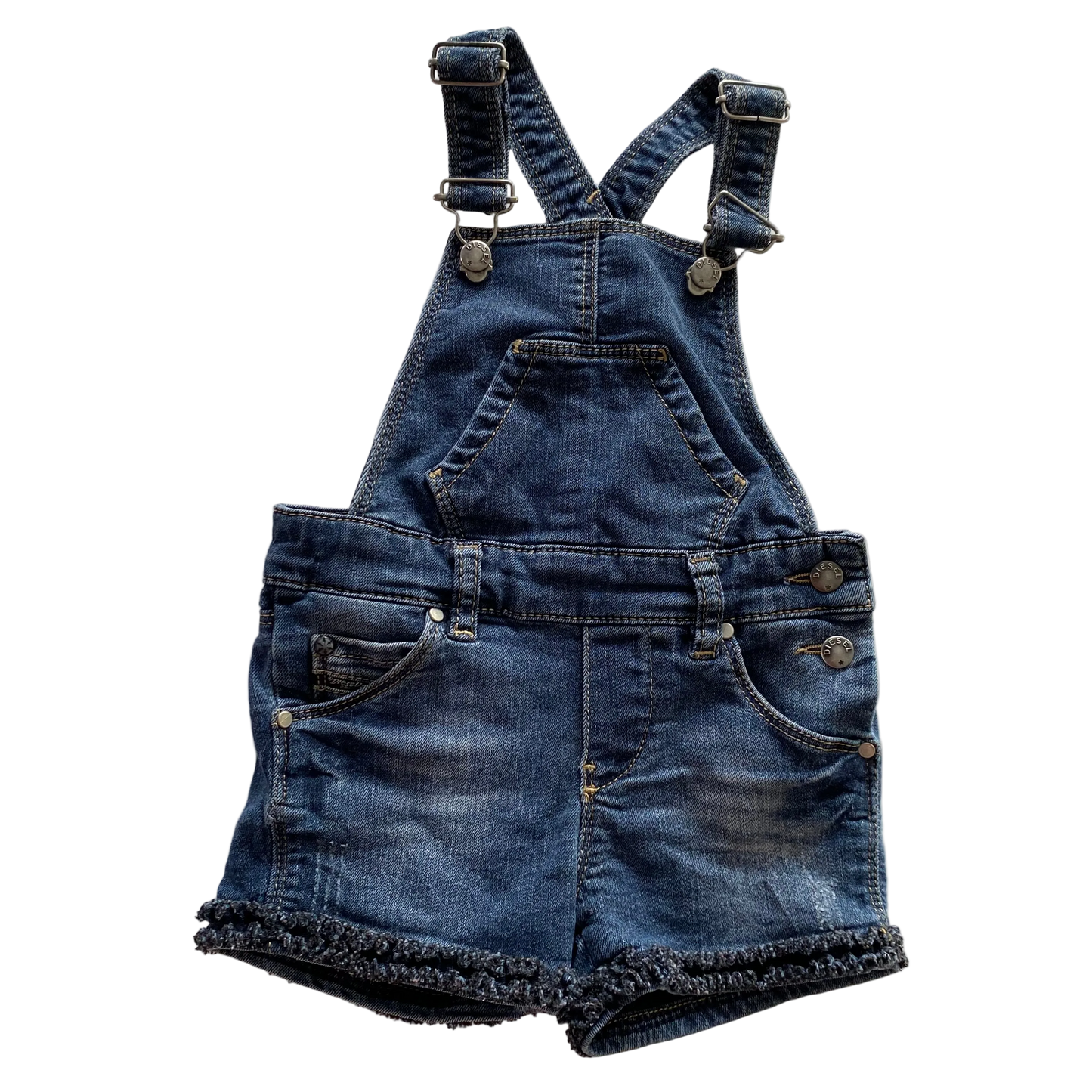 Diesel Denim Shortalls - Size 1