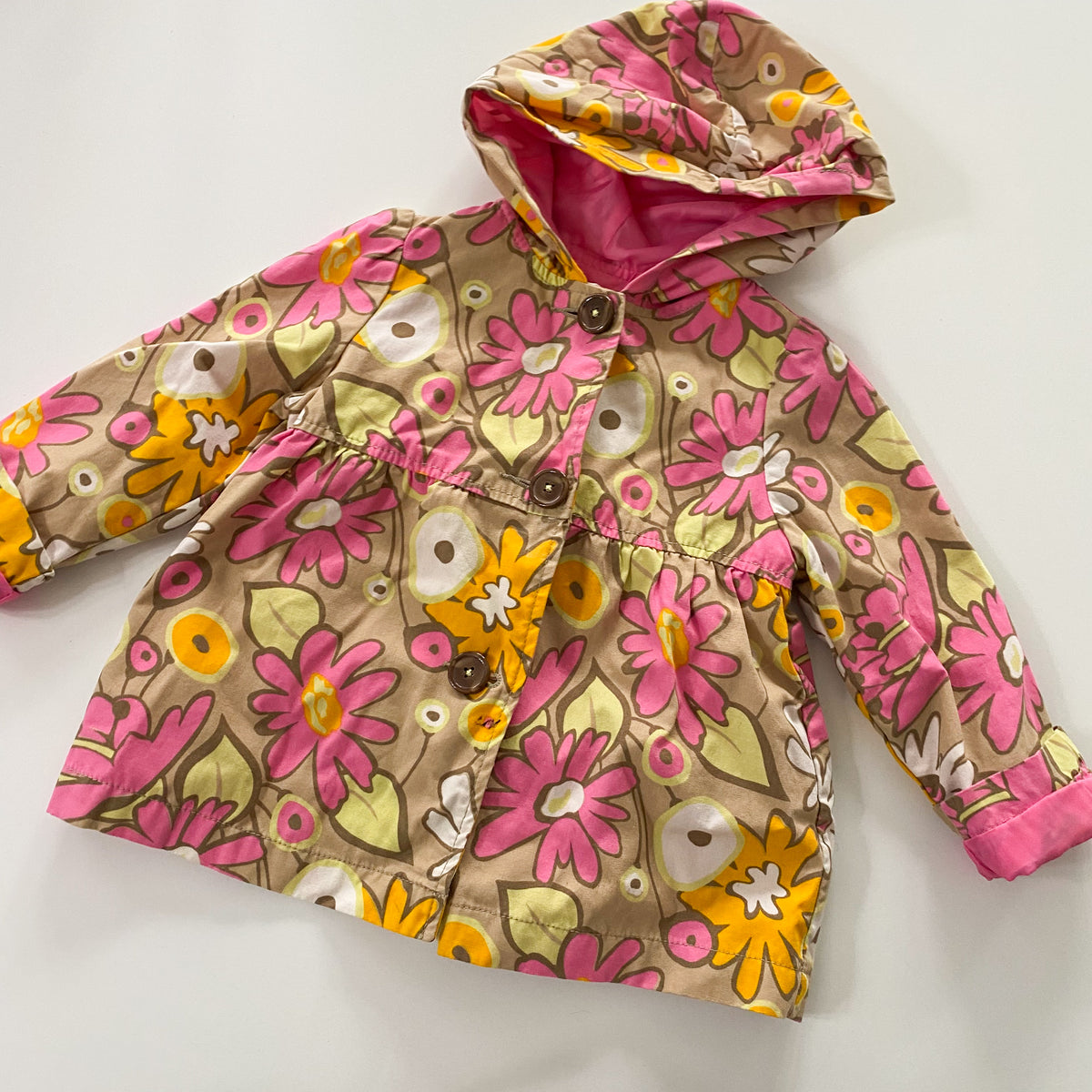 Oshkosh Floral Jacket - Size 3