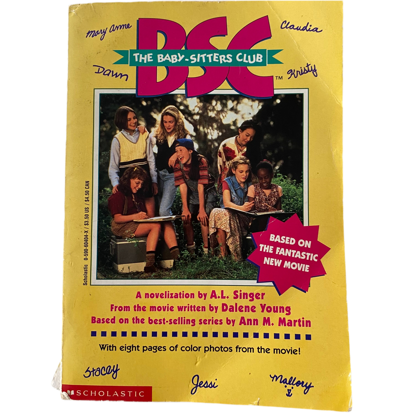 Vintage The Baby Sitters Club Chapter Book