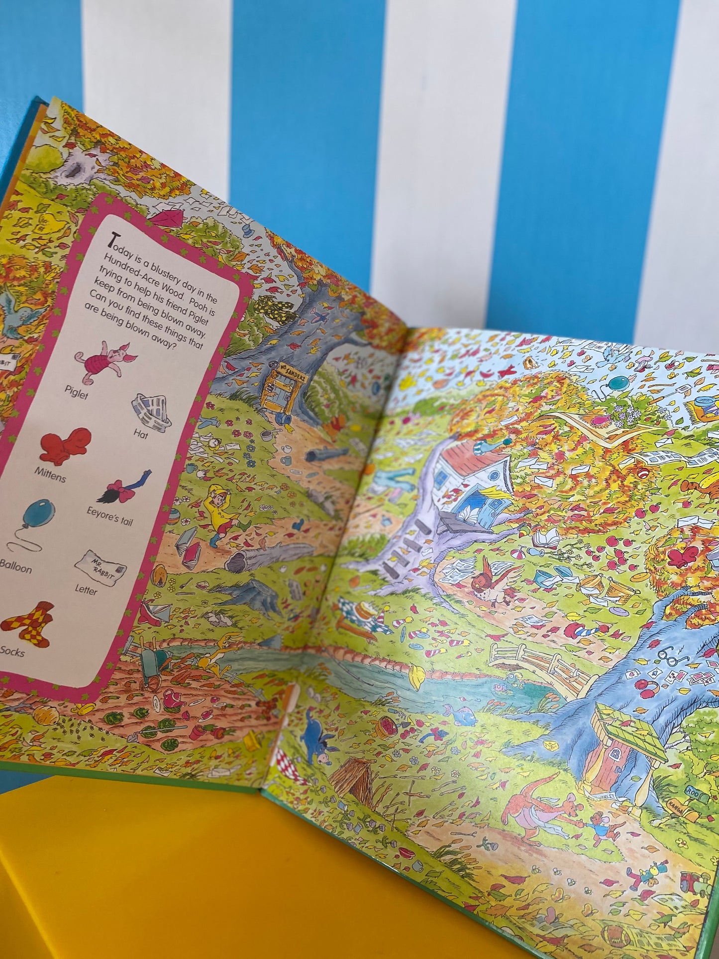 Vintage Winnie The Pooh Look & Find Book