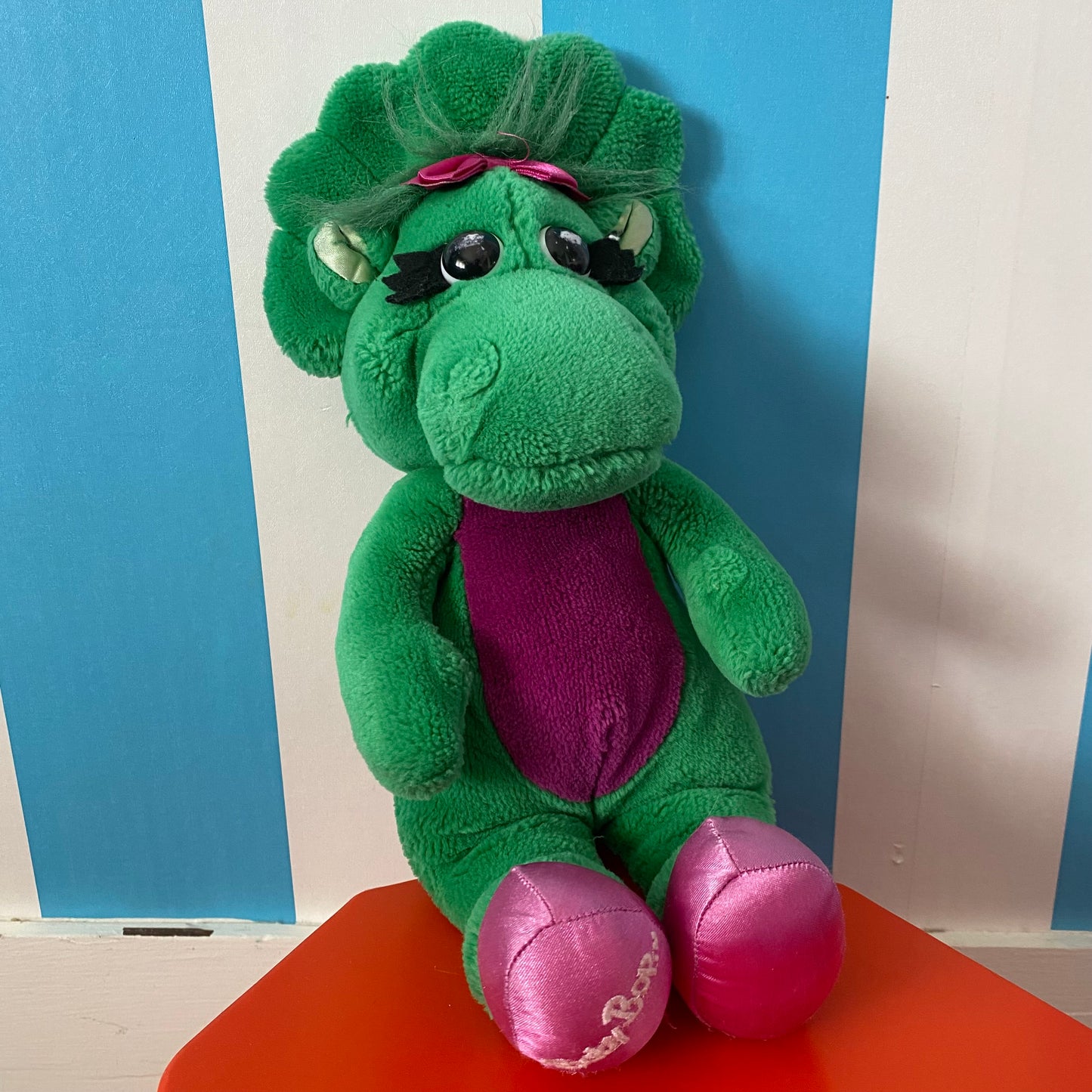 Vintage Barney Baby Bop Plush