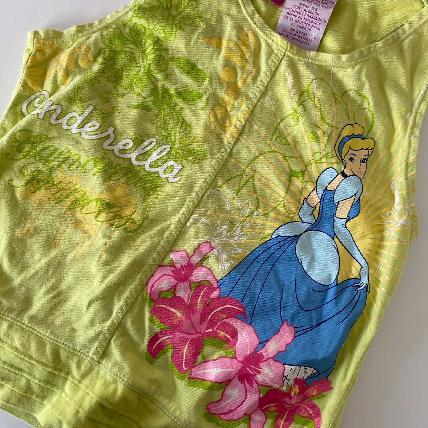 Disney Cinderella Top - Size 7-8Y