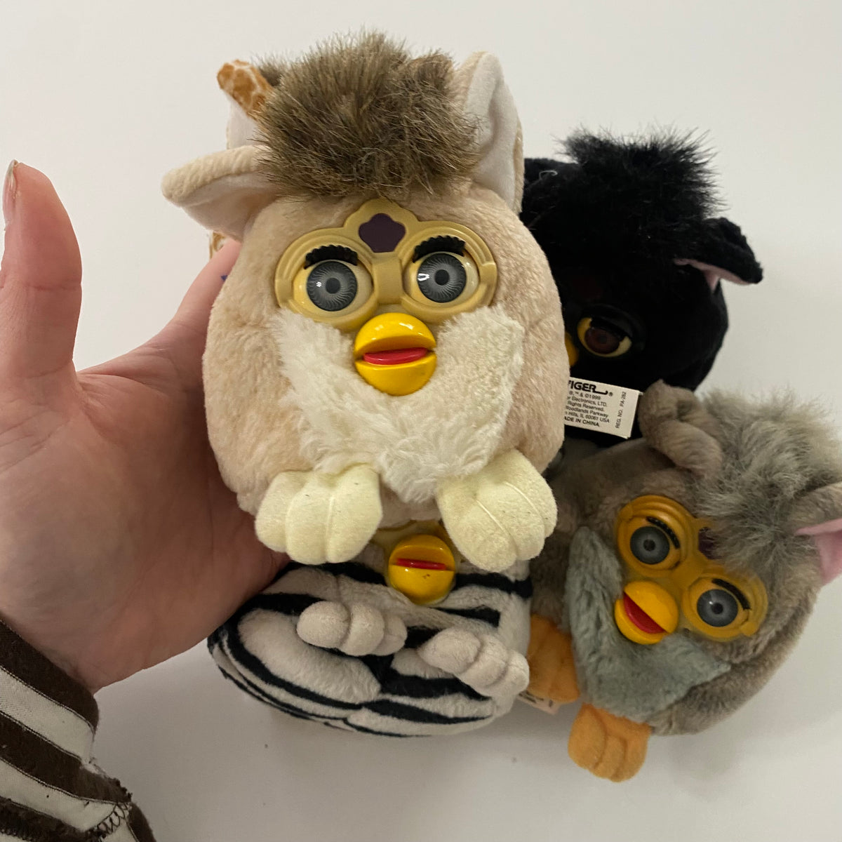 Vintage Furby Beanie Plush Bundle