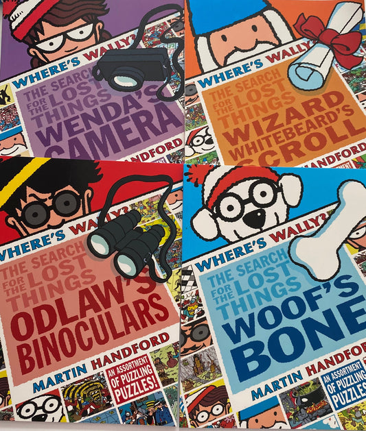 Where’s Wally Activity Book Bundle (NEW)