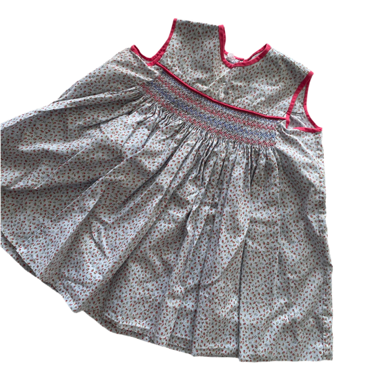 Vintage Floral Dress - Size 2