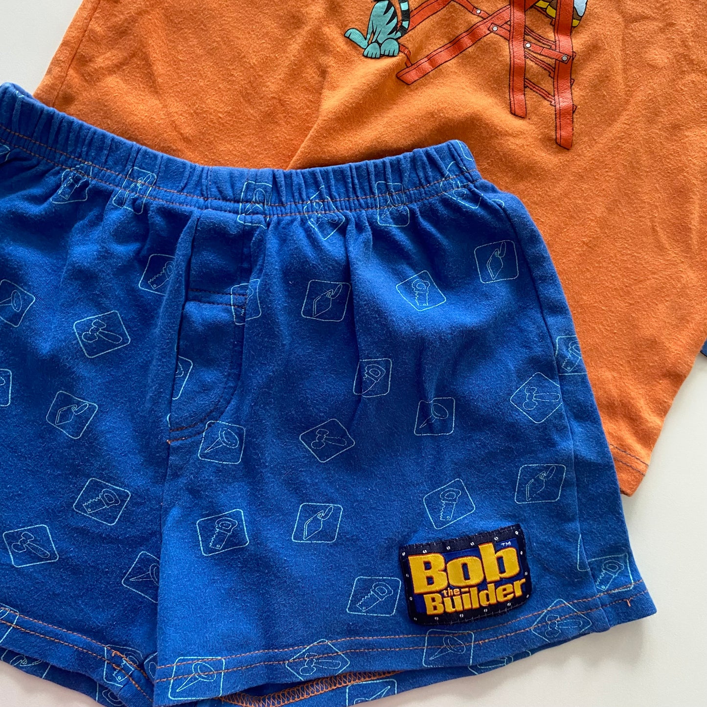 Vintage Bob The Builder Pyjamas - Size 5