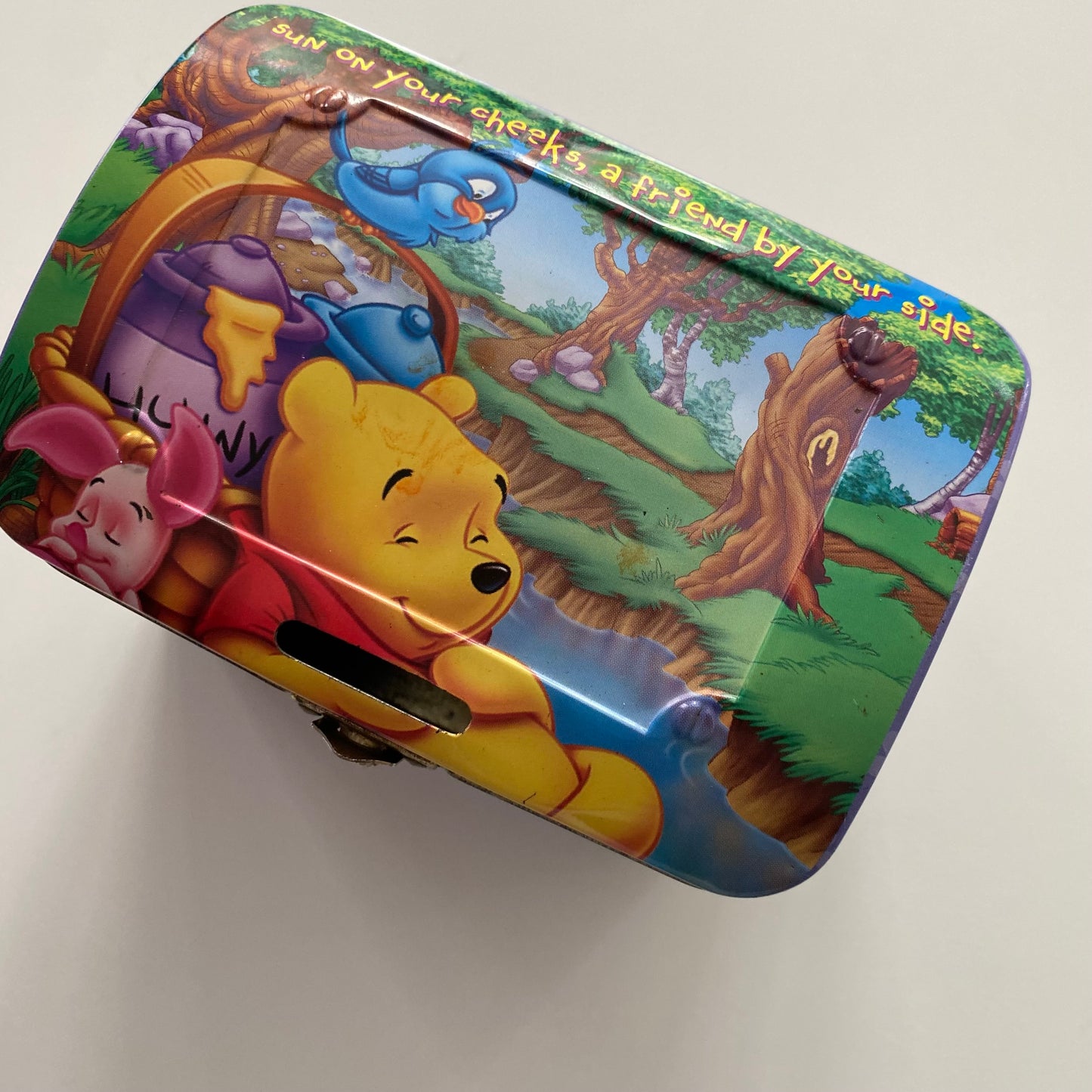 Vintage Disney Winnie The Pooh Money Tin
