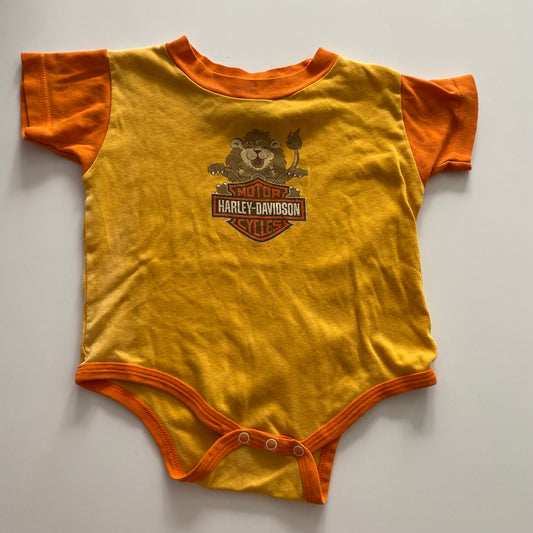 Vintage Harley Davidson Romper - Size 18M