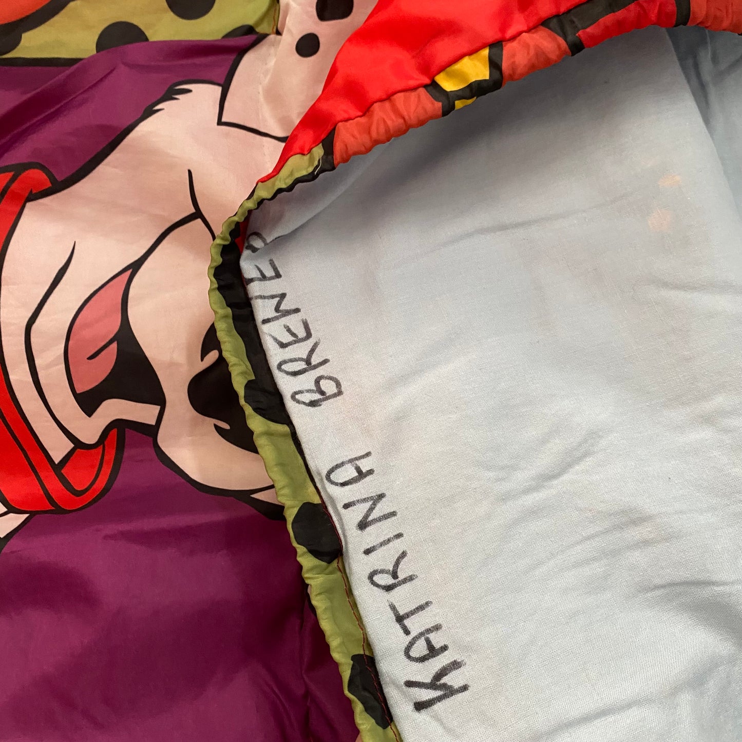 Vintage Disney 101 Dalmatians Sleeping Bag