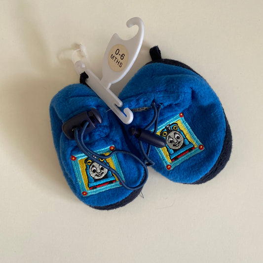 Thomas The Tank Engine Slippers - Size 0-6M (NEW)