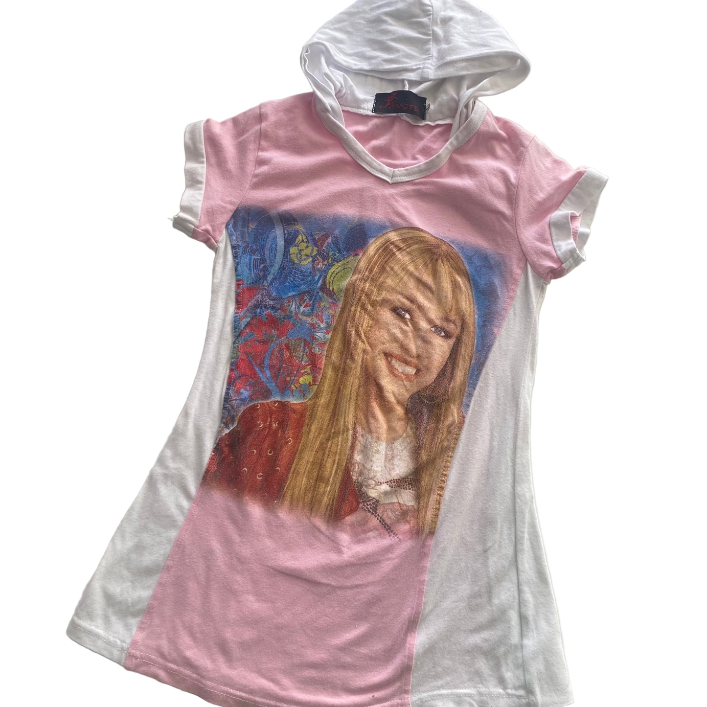 Y2K Hannah Montana Hooded Dress - Size 3
