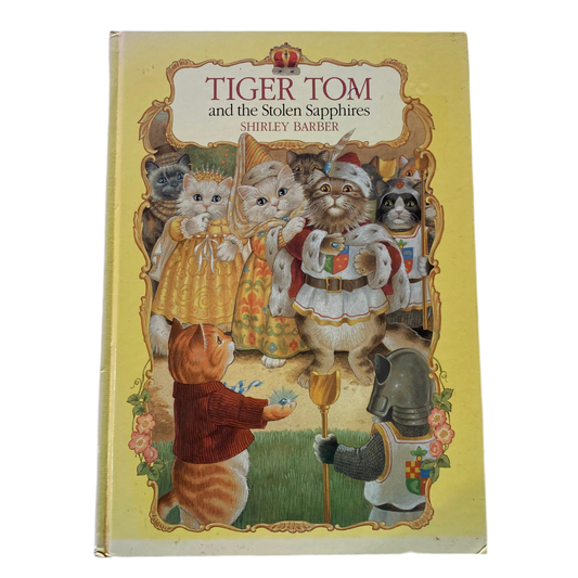 Shirley Barber Tiger Tom & The Stolen Sapphires Book