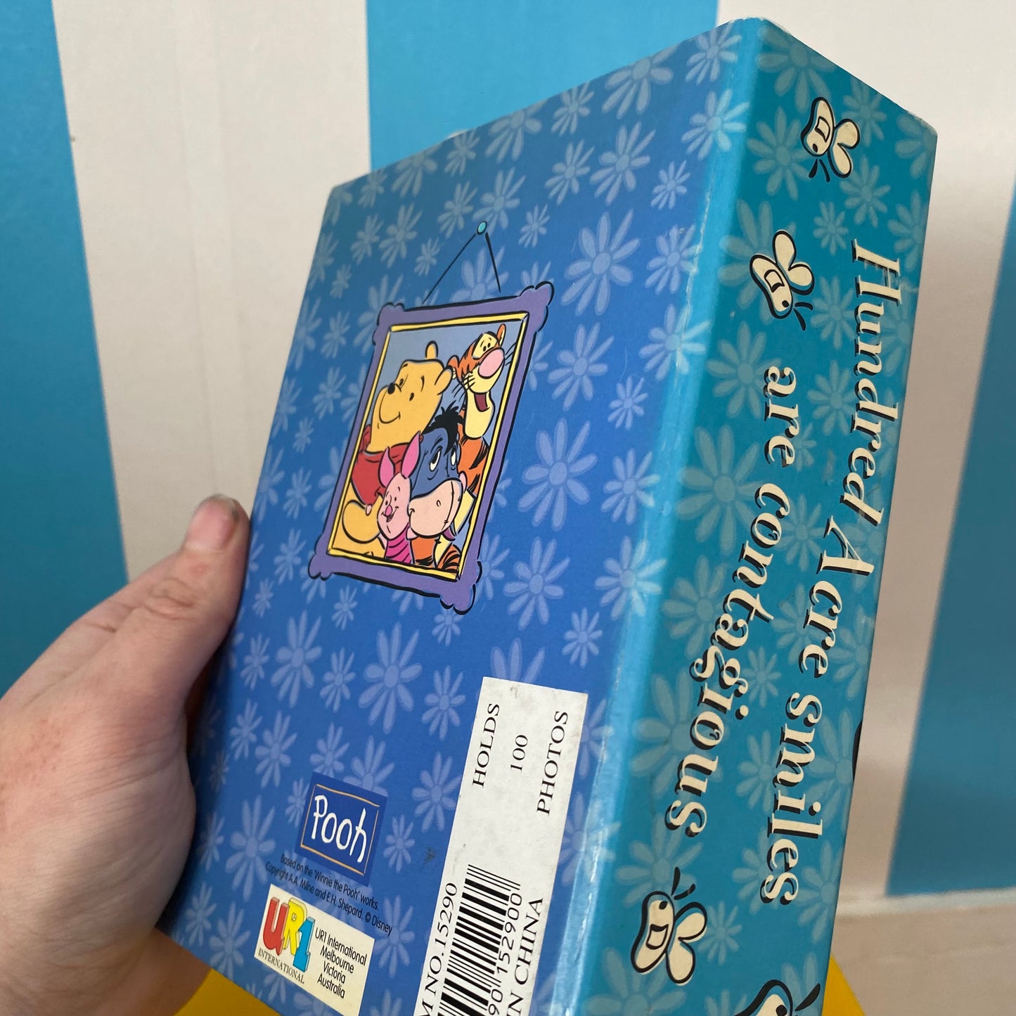 Vintage Disney Winnie The Pooh Photo Album 100 Pocket