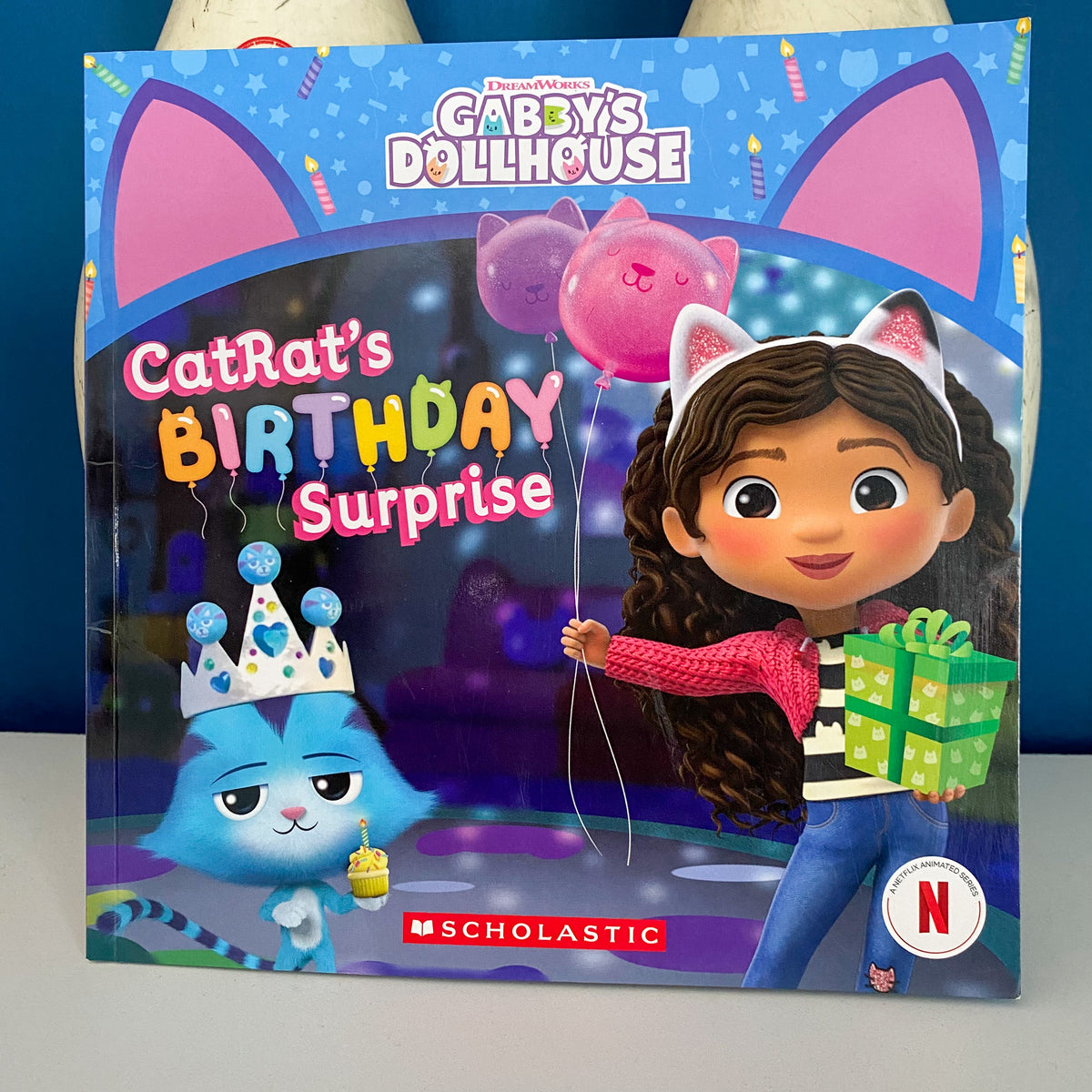 Gabby Dollhouse CatRat’s Birthday Surprise Book