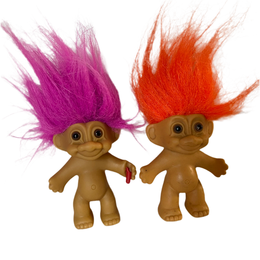 Vintage RUSS Troll Dolls