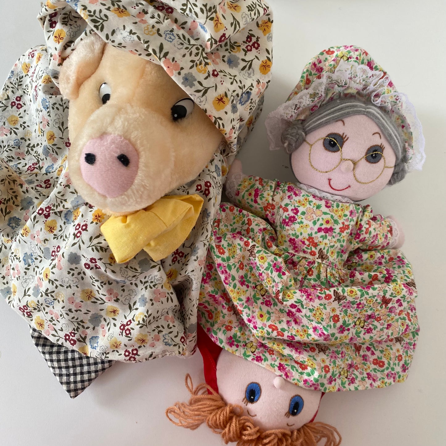 Little Red Riding Hood & Old MacDonald Had A Farm Changeable Puppets
