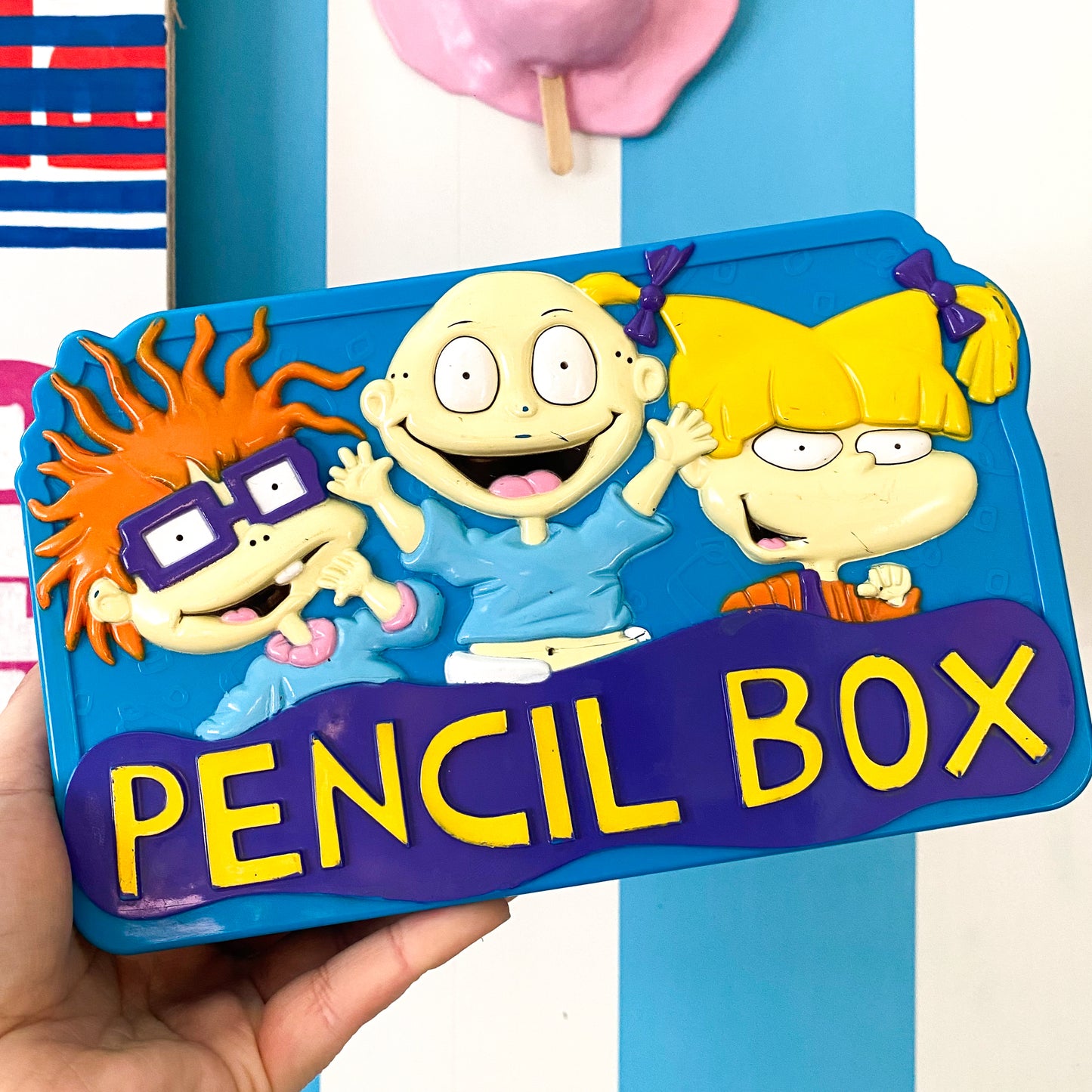 Vintage Rugrats Pencil Box