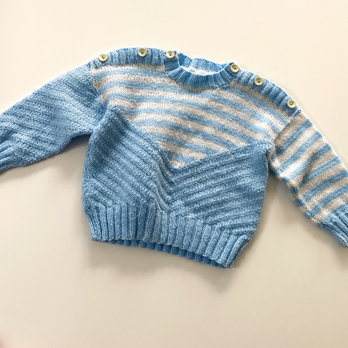 Handmade Knit Jumper - Size 6M